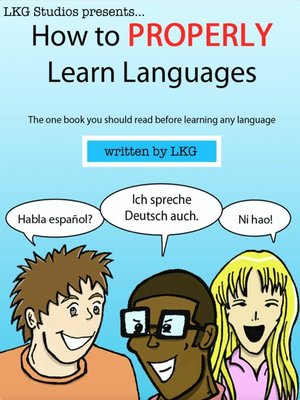 cover image of How to Properly Learn Languages